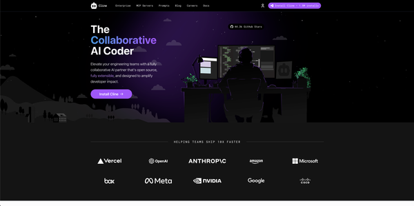 The Collaborative AI Coder (https://cline.bot/)